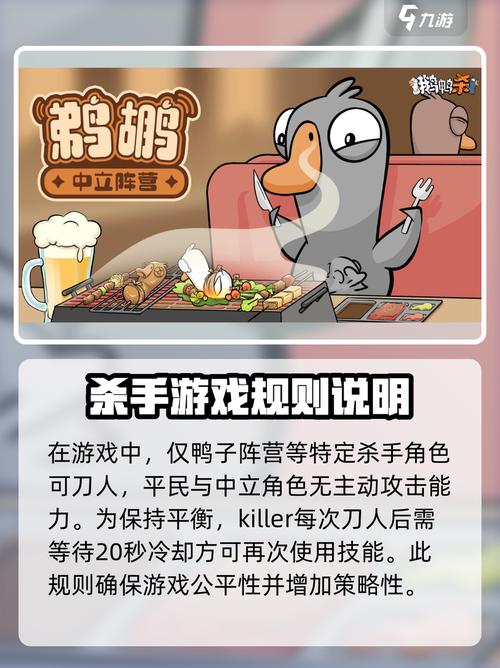 鹅鸭杀猎鹰技能详解：中立之王如何活到最后轻松获胜？