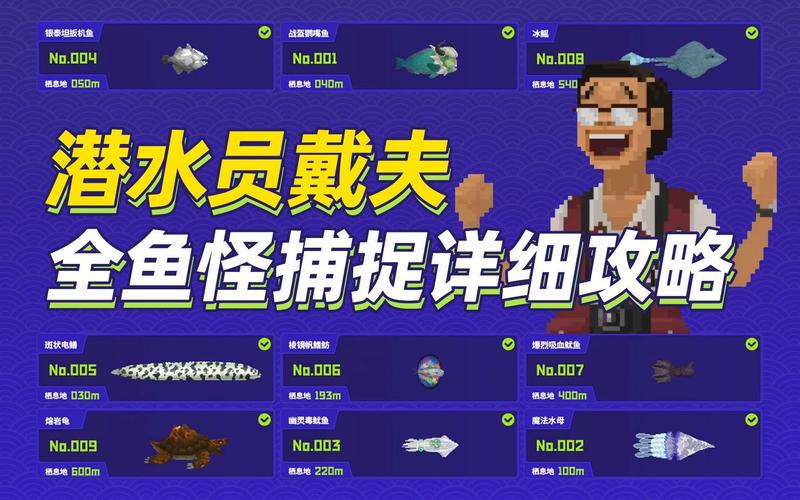 潜水员戴夫长了角的鹦嘴鱼怎么抓？完整捕捉攻略与任务详解